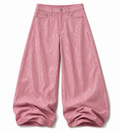 BAGGY PINK SEQUIN LAYERD PANTS