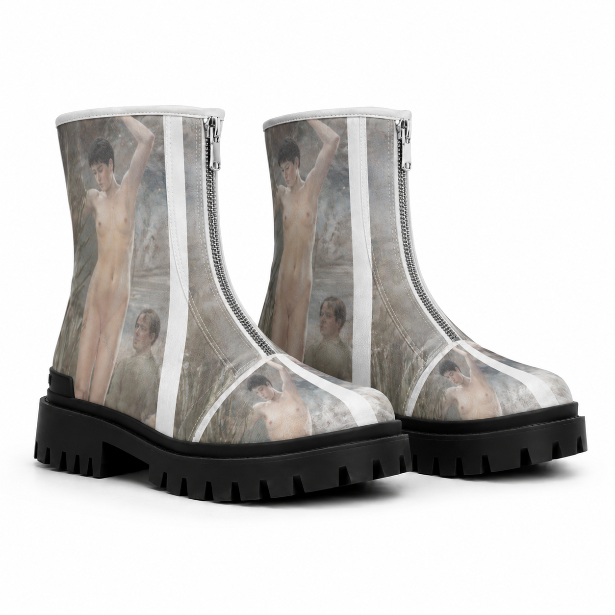 ZIP UP BOOTS